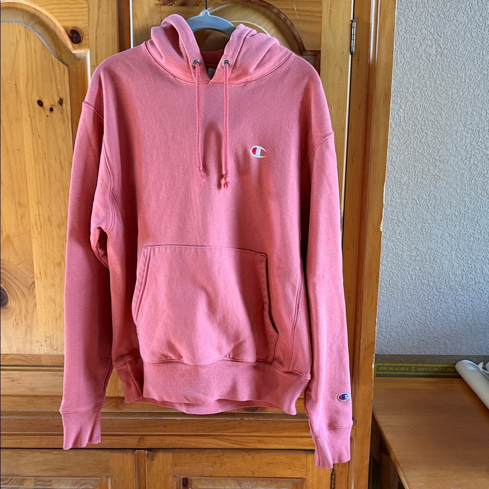 Champion Men's Coral Hoodie